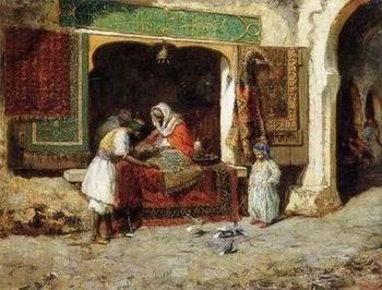 unknow artist Arab or Arabic people and life. Orientalism oil paintings  261 Spain oil painting art